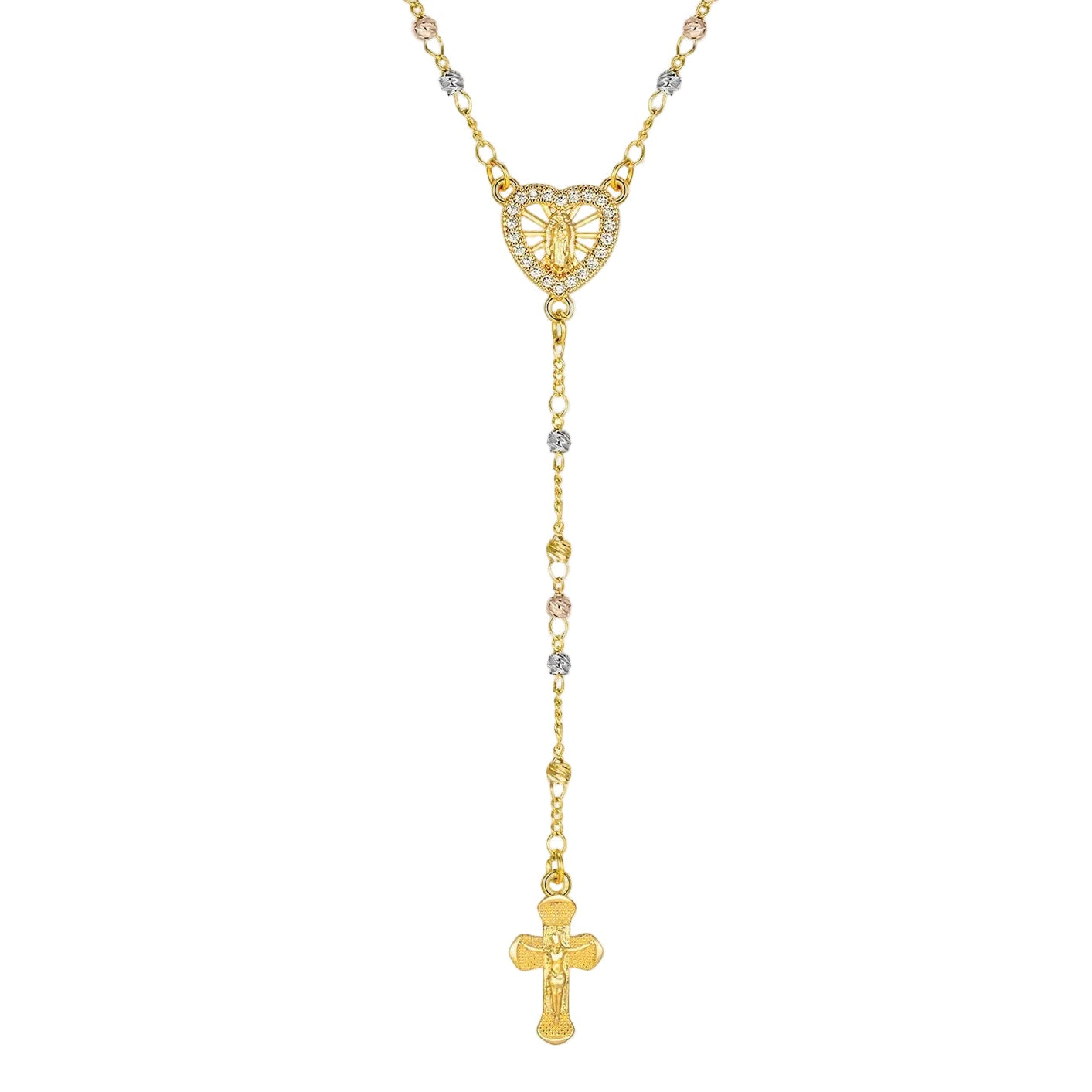 Collar de Oración Chapado en Oro
