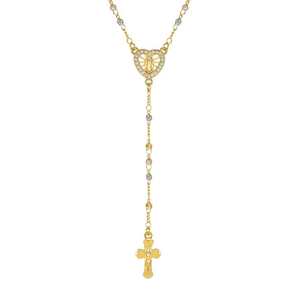 Collar de Oración Chapado en Oro
