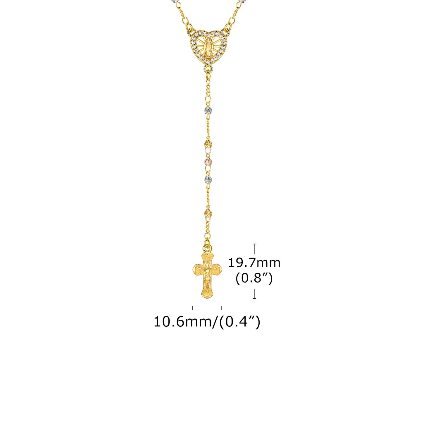 Collar de Oración Chapado en Oro
