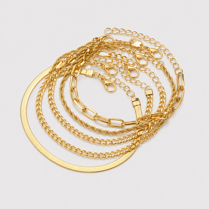 Conjunto de 5 Pulseras Charlotte