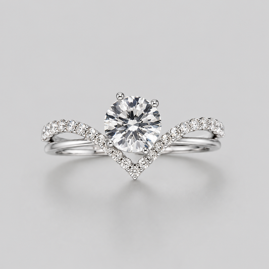 Anillo de Plata de Gran Lujo