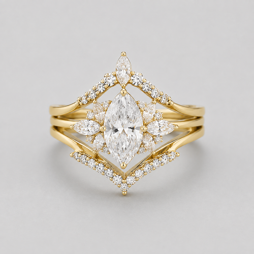 Conjunto de Anillo Triple Alexandria