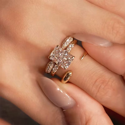 Anillo Moscou Bañado En Oro