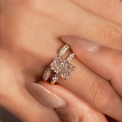 Anillo Moscou Bañado En Oro