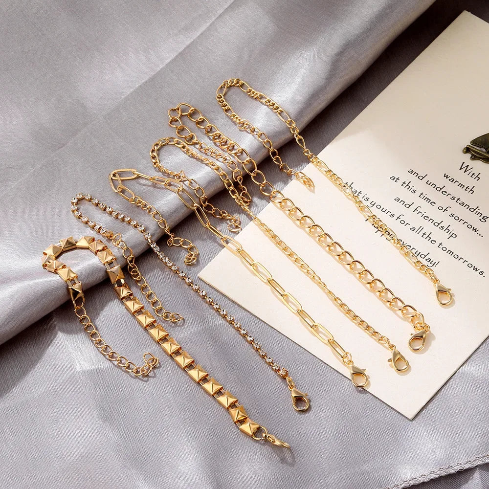 Juego de 6 Pulseras Elegance