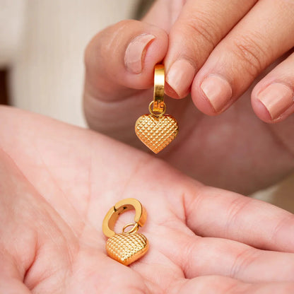 Pendientes de Aro Love Chapados en Oro