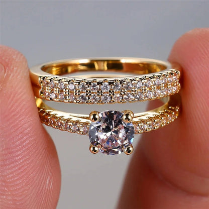 Conjunto Doble de Anillos Salma