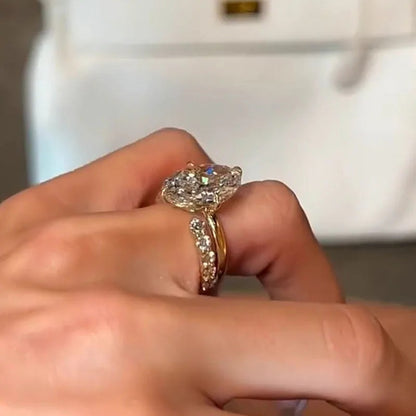Anillo Miami Bañado En Oro