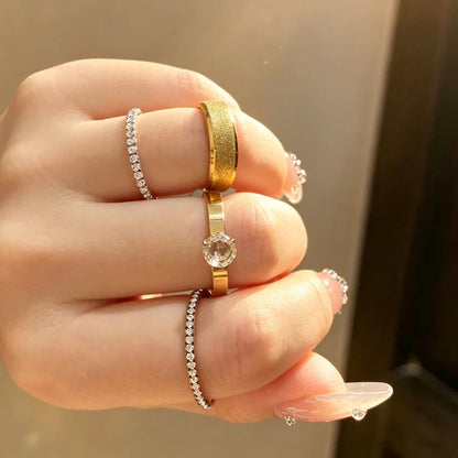 Conjunto de Anillo Triple de Prosperidad