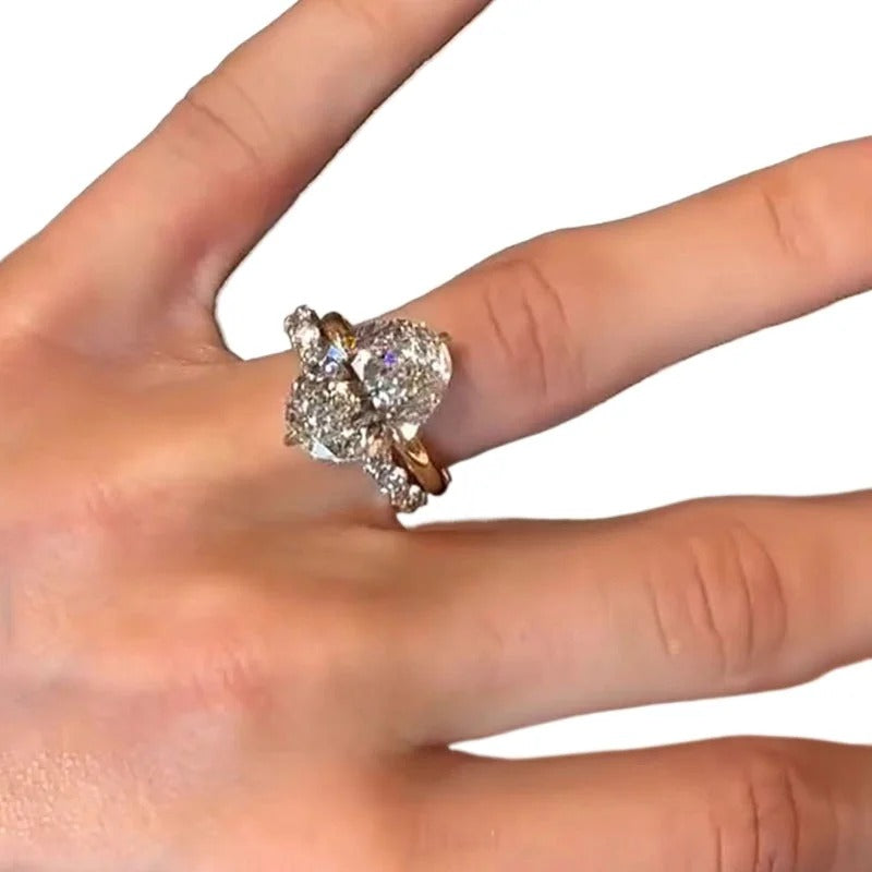 Anillo Miami Bañado En Oro