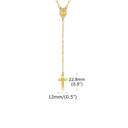 Collar de Oración Chapado en Oro